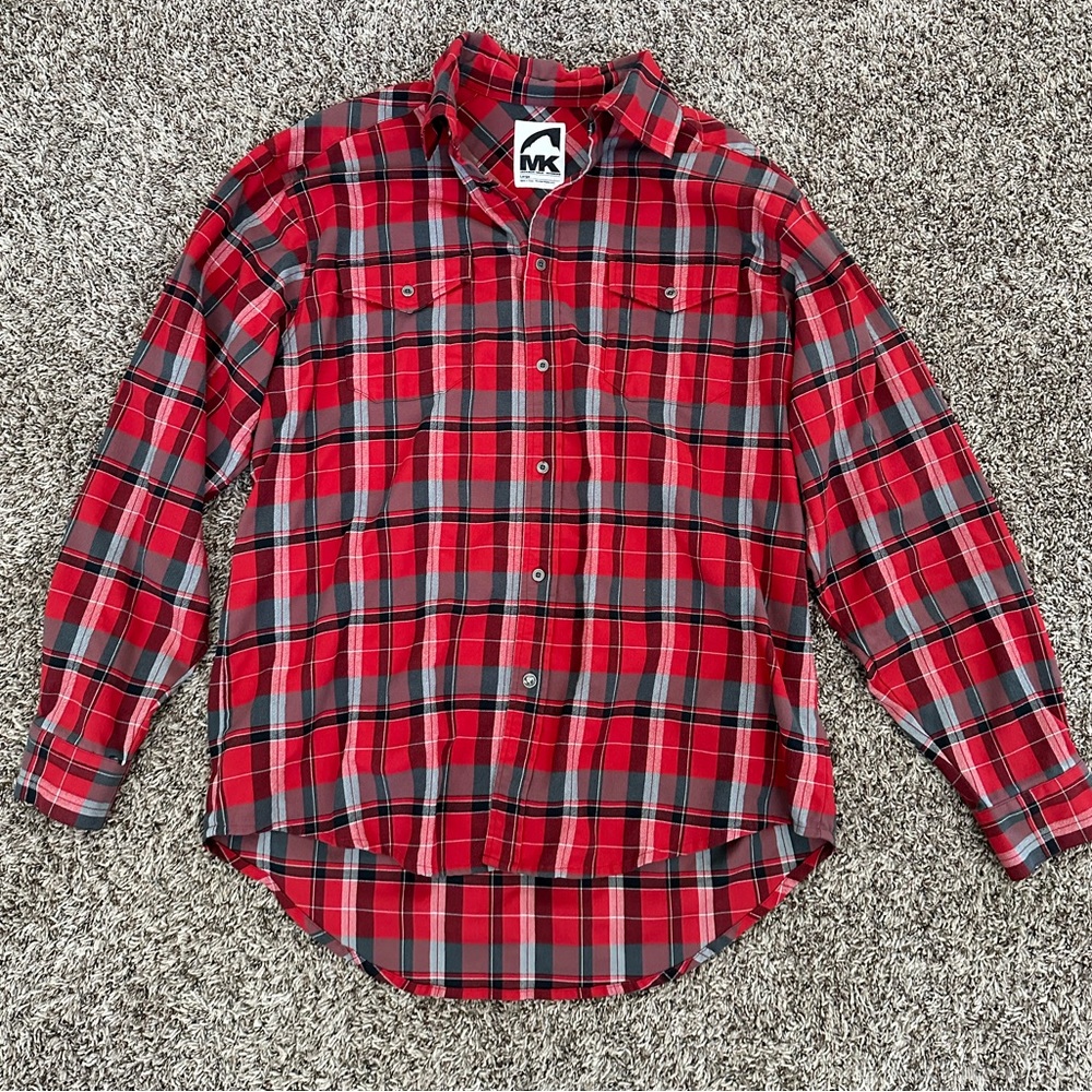 Mountain Khaki Plaid Shirt